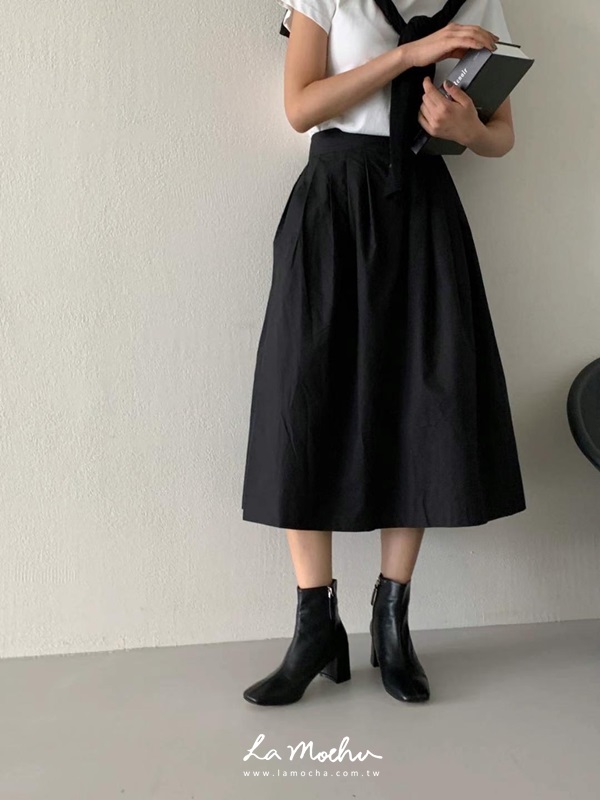 方頭百搭基本款短靴(偏小半號)